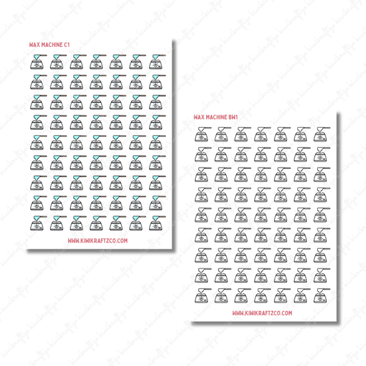 Wax Machine Icons