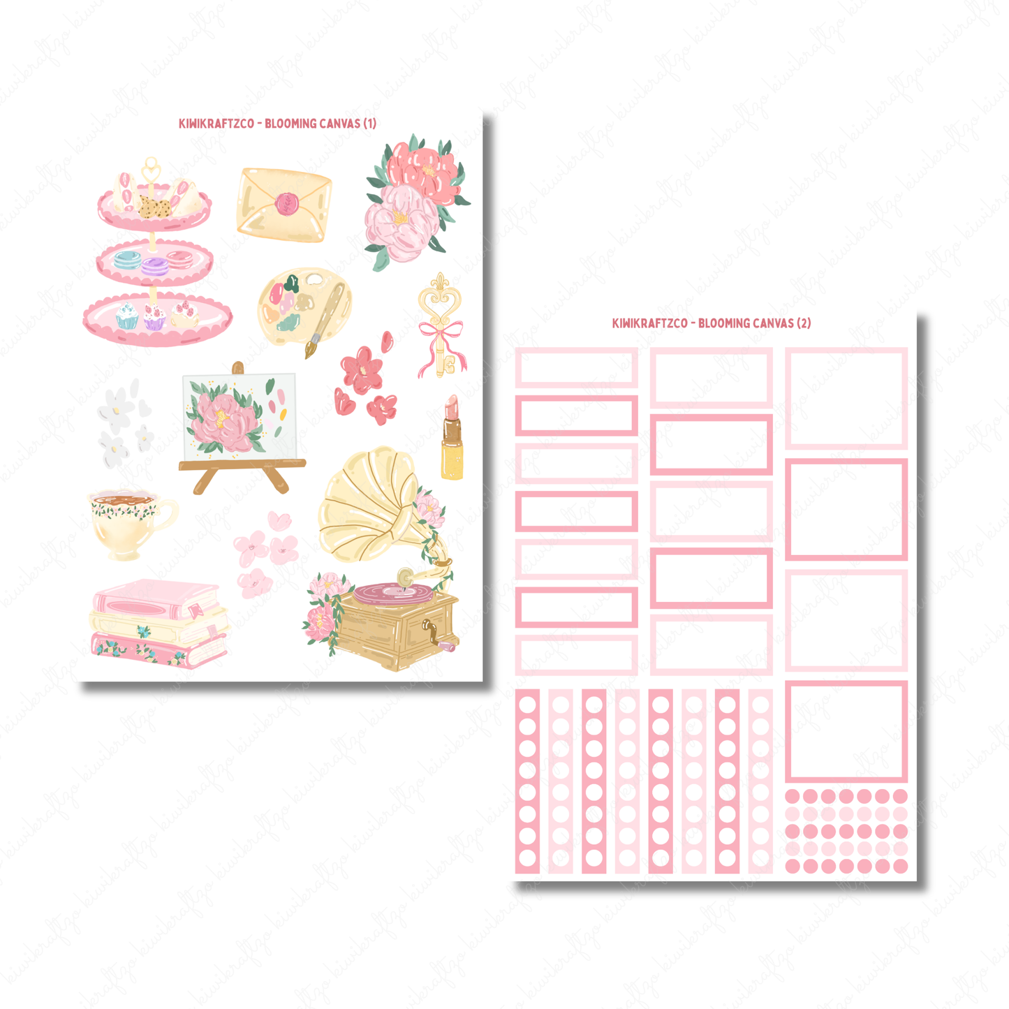 Blooming Canvas DIGITAL Bundle
