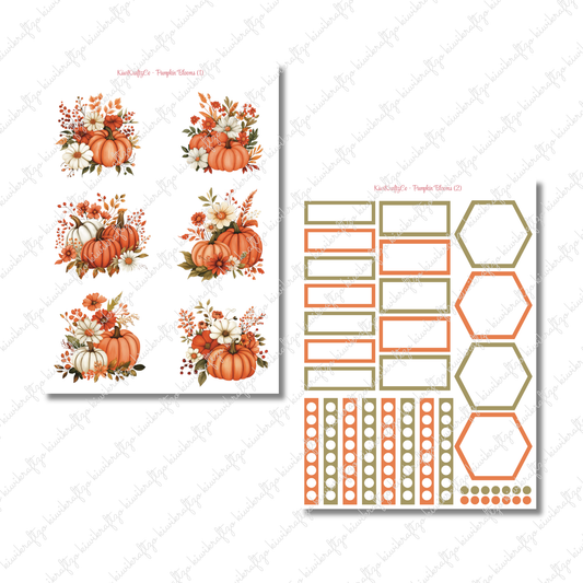 Pumpkin Blooms DIGITAL Bundle