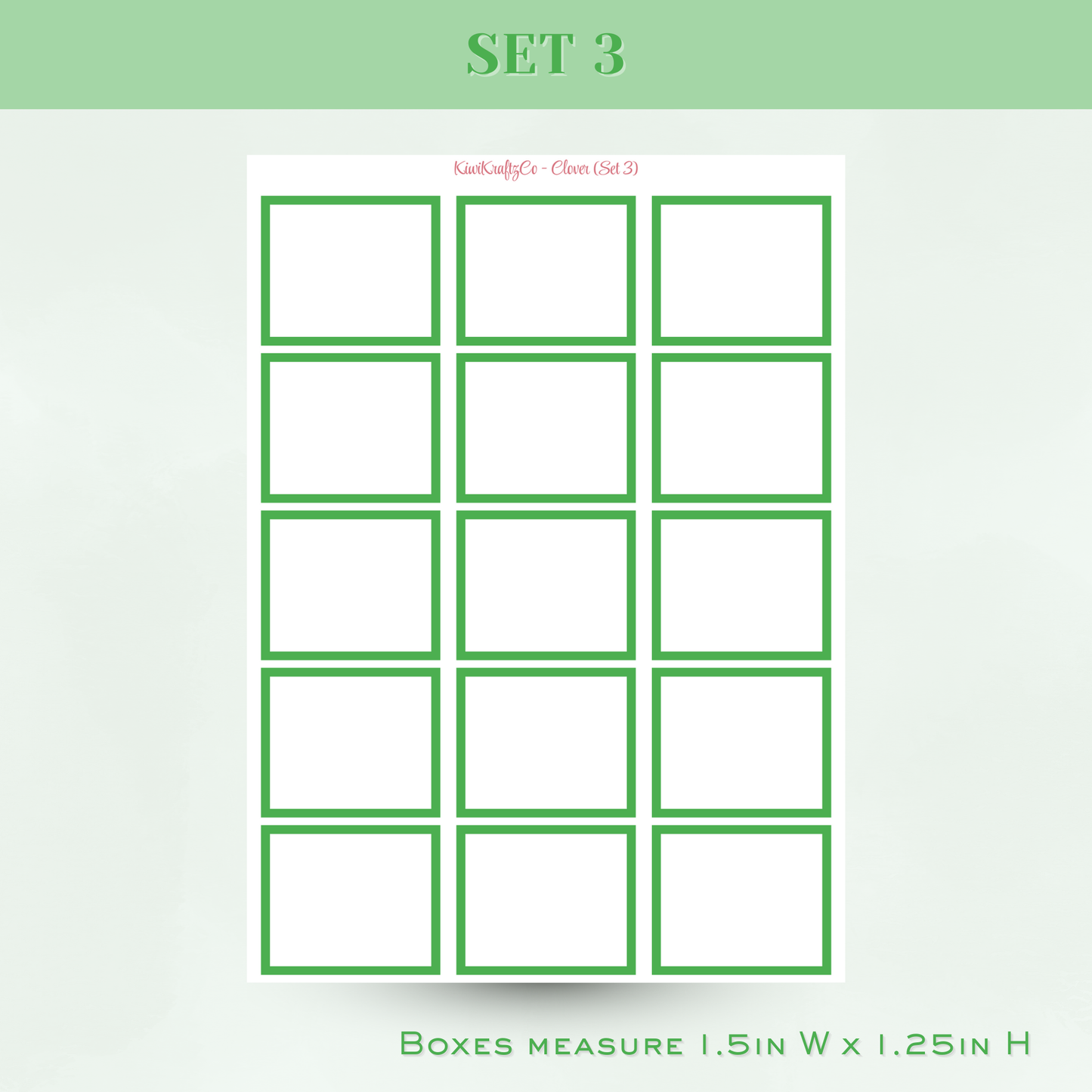 Classic Rainbow Functional Shapes - Clover