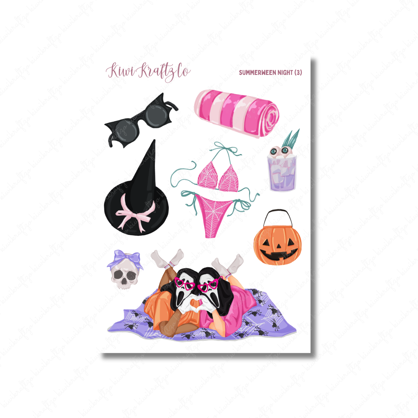 Summerween Night DIGITAL Bundle