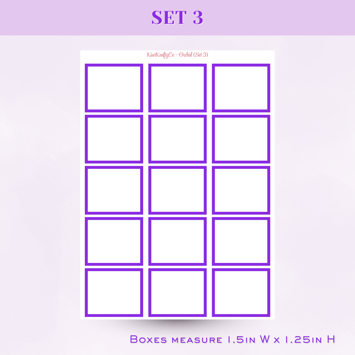Classic Rainbow Functional Shapes - Orchid