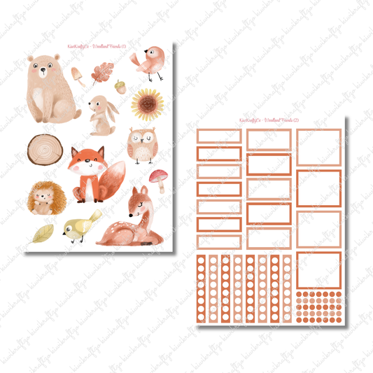 Woodland Friends DIGITAL Bundle
