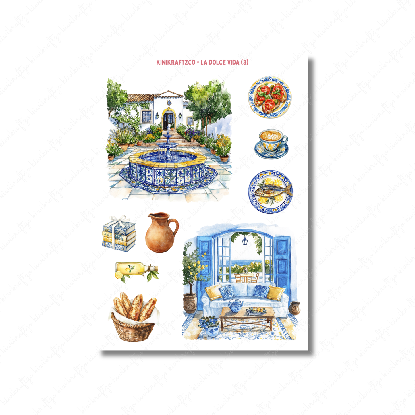 La Dolce Vida PHYSICAL Sticker Kit - Petite Size