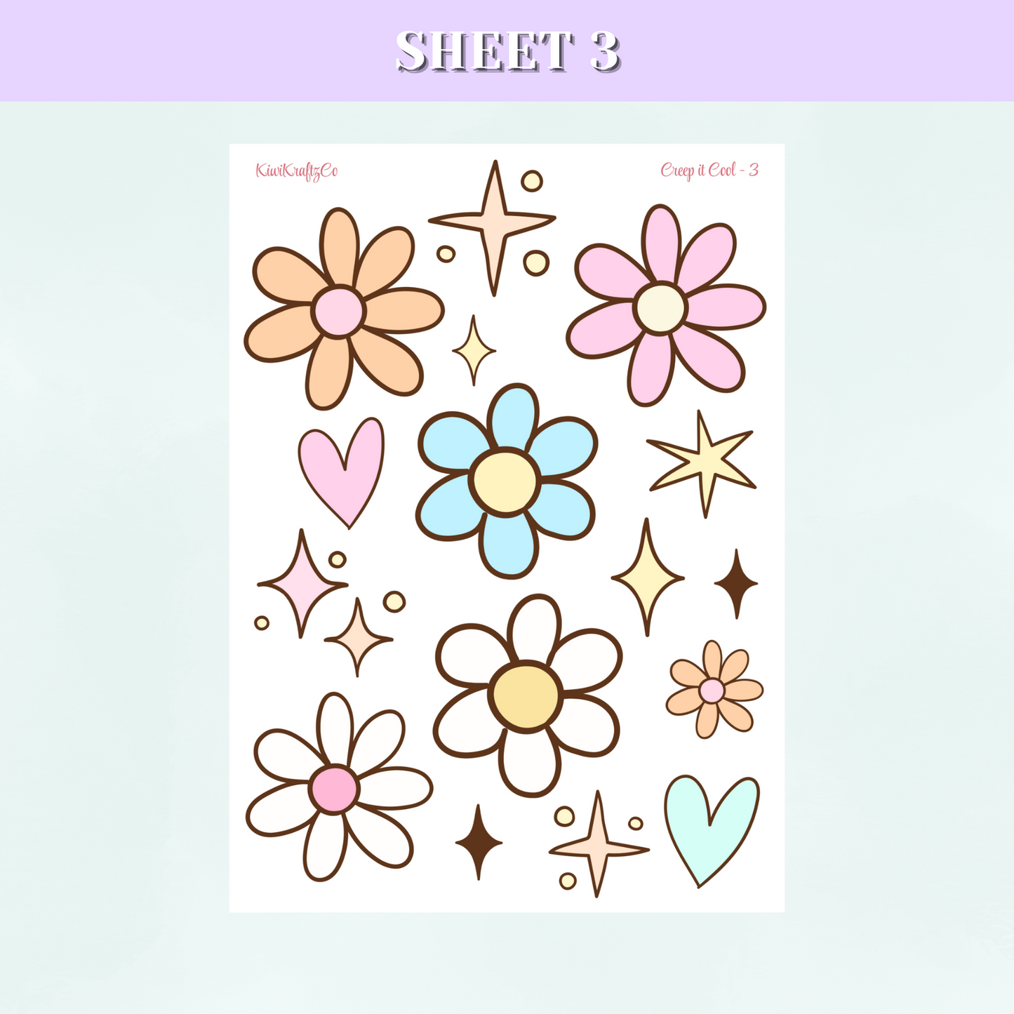 Creep it Cool PHYSICAL Sticker Kit