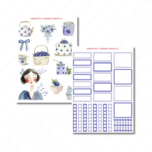 Blueberry Harvest DIGITAL Bundle