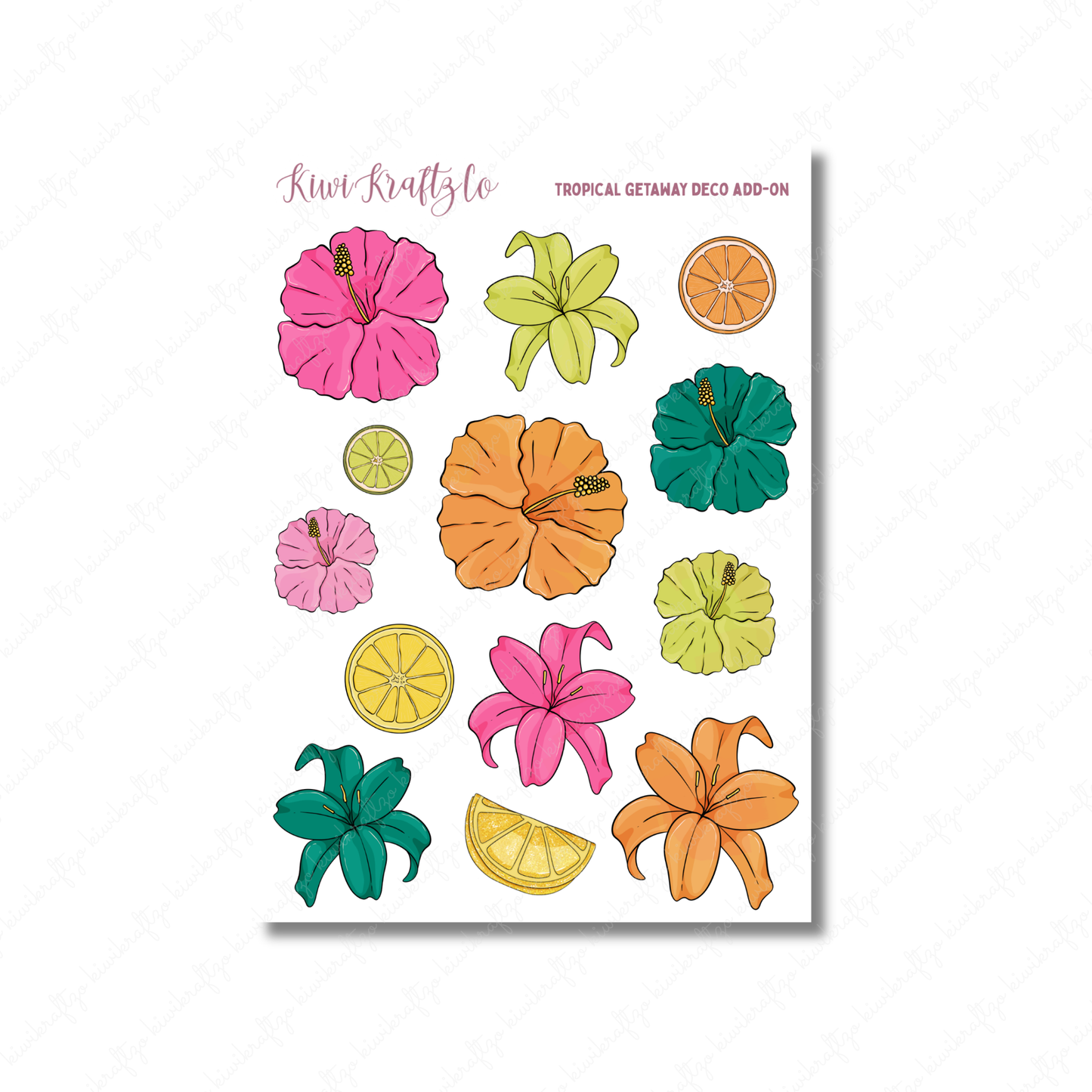 Tropical Getaway DIGITAL Bundle