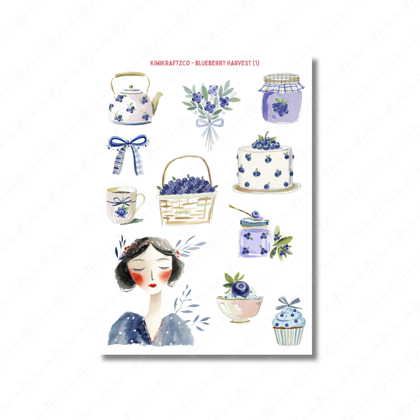 Blueberry Harvest DIGITAL Bundle
