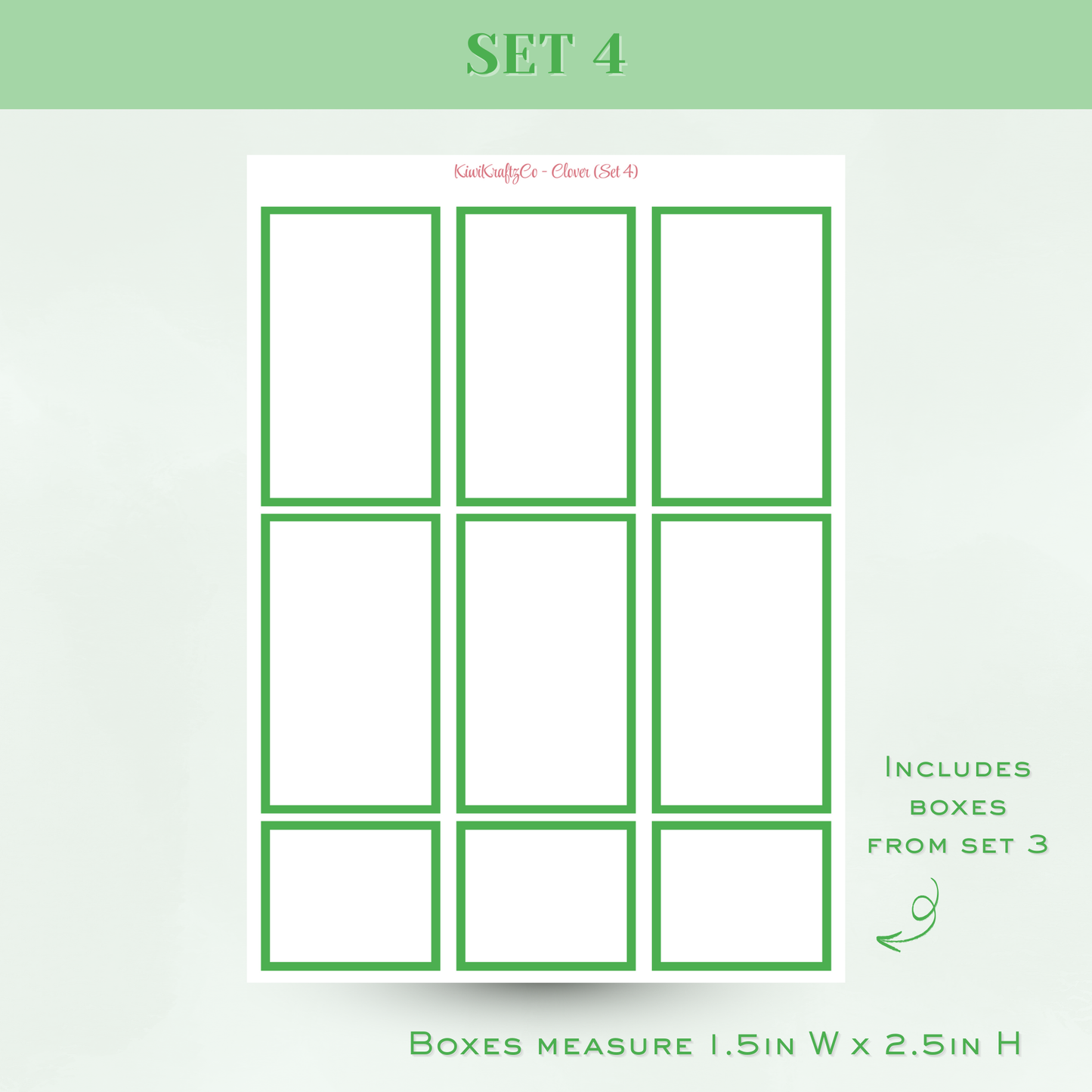 Classic Rainbow Functional Shapes - Clover