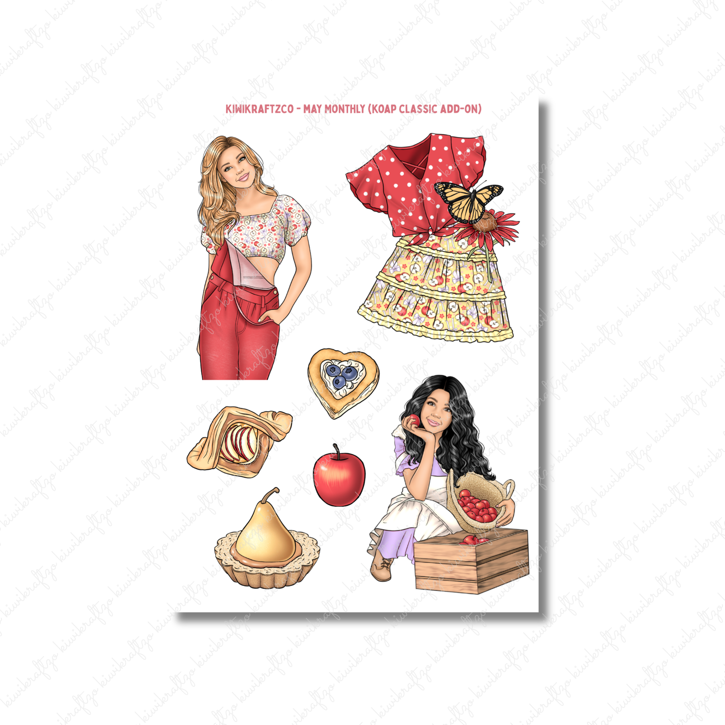 May Monthly Sticker Kit - KOAP Classic