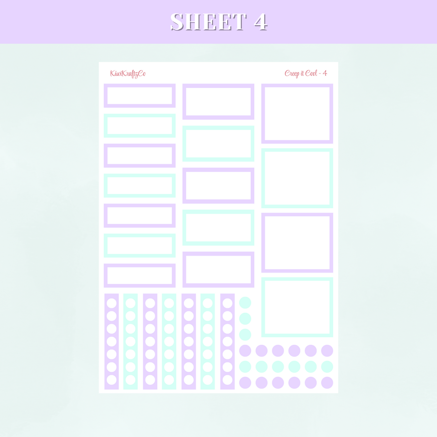Creep it Cool PHYSICAL Sticker Kit