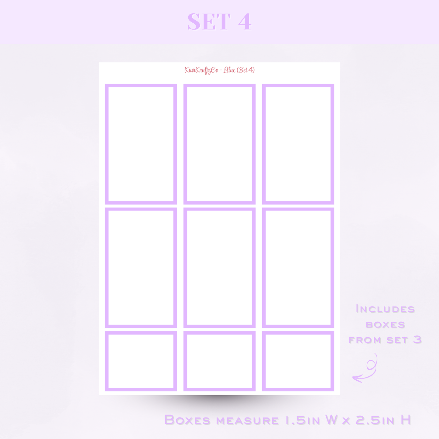 Pastel Functional Shapes - Lilac