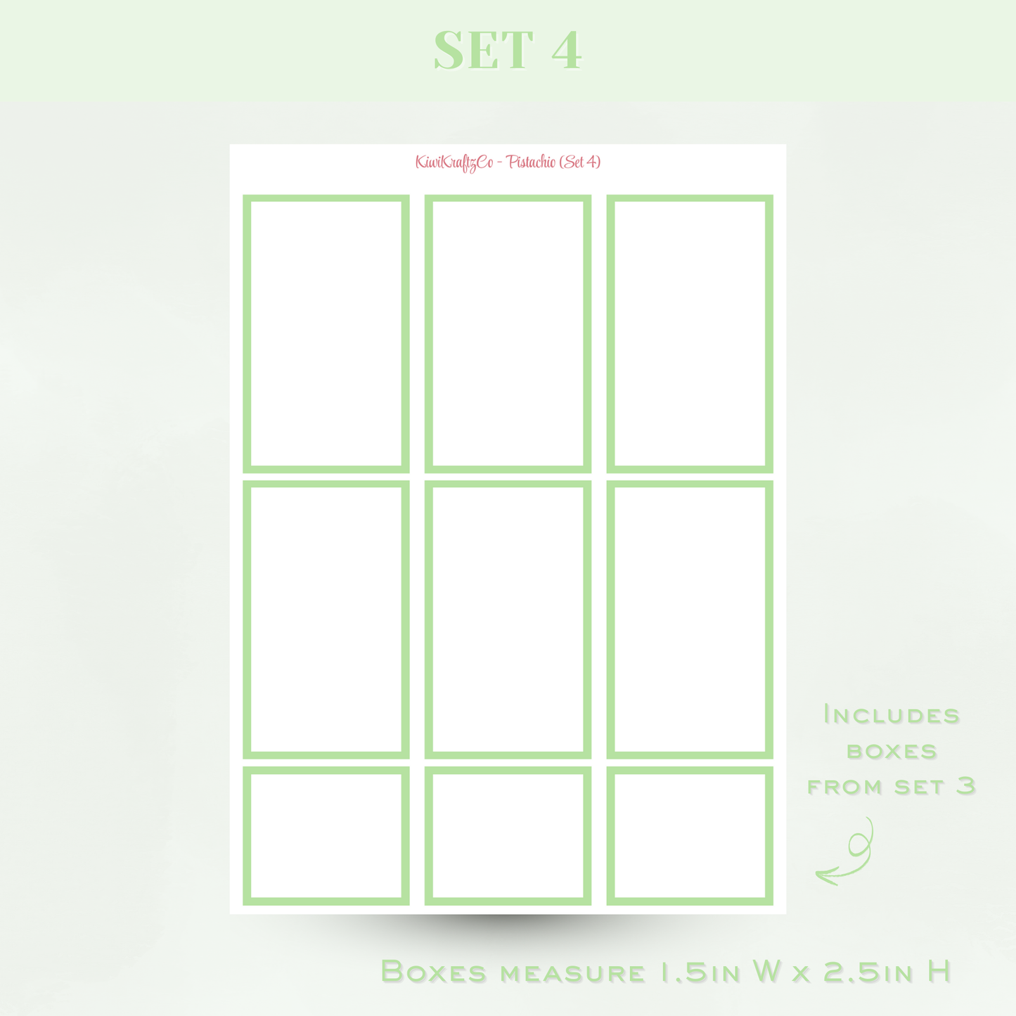 Pastel Functional Shapes - Pistachio