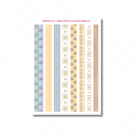 Little Daisy Moments Washi Strips