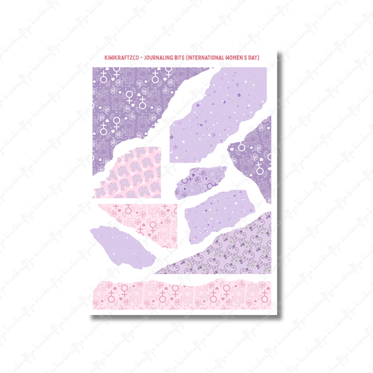 International Women's Day Journaling Bits DIGITAL
