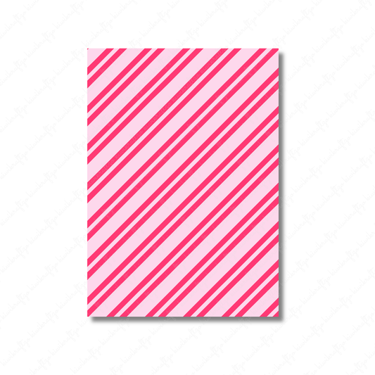 Pink Christmas Tearable Sticker Sheets