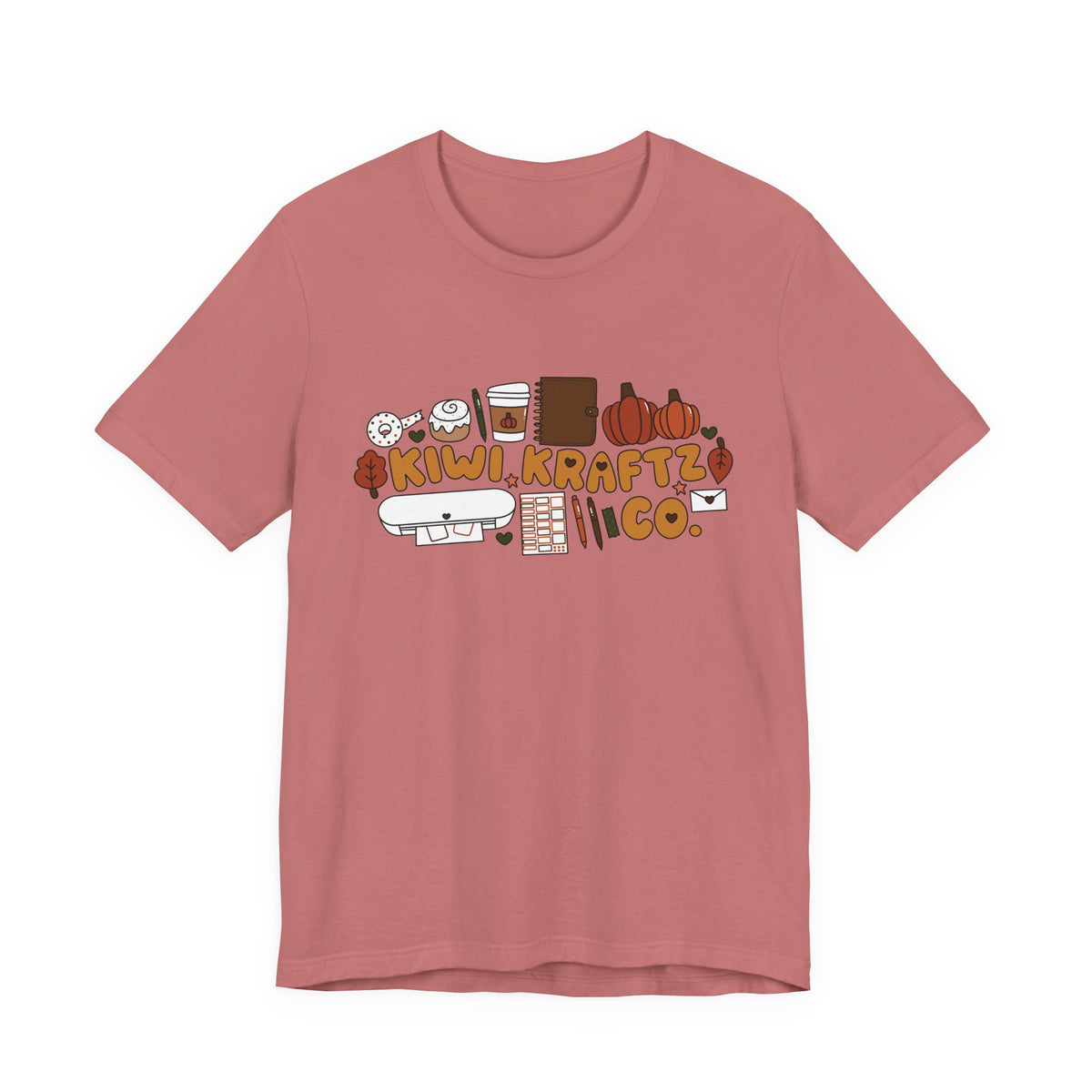 KiwiKraftzCo Fall Doodles Unisex Tee