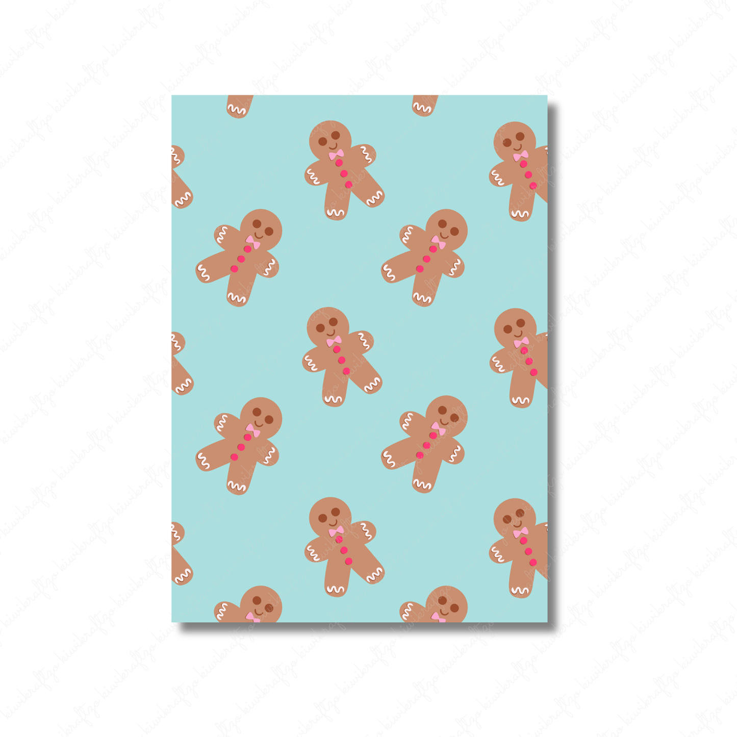 Pink Christmas Tearable Sticker Sheets