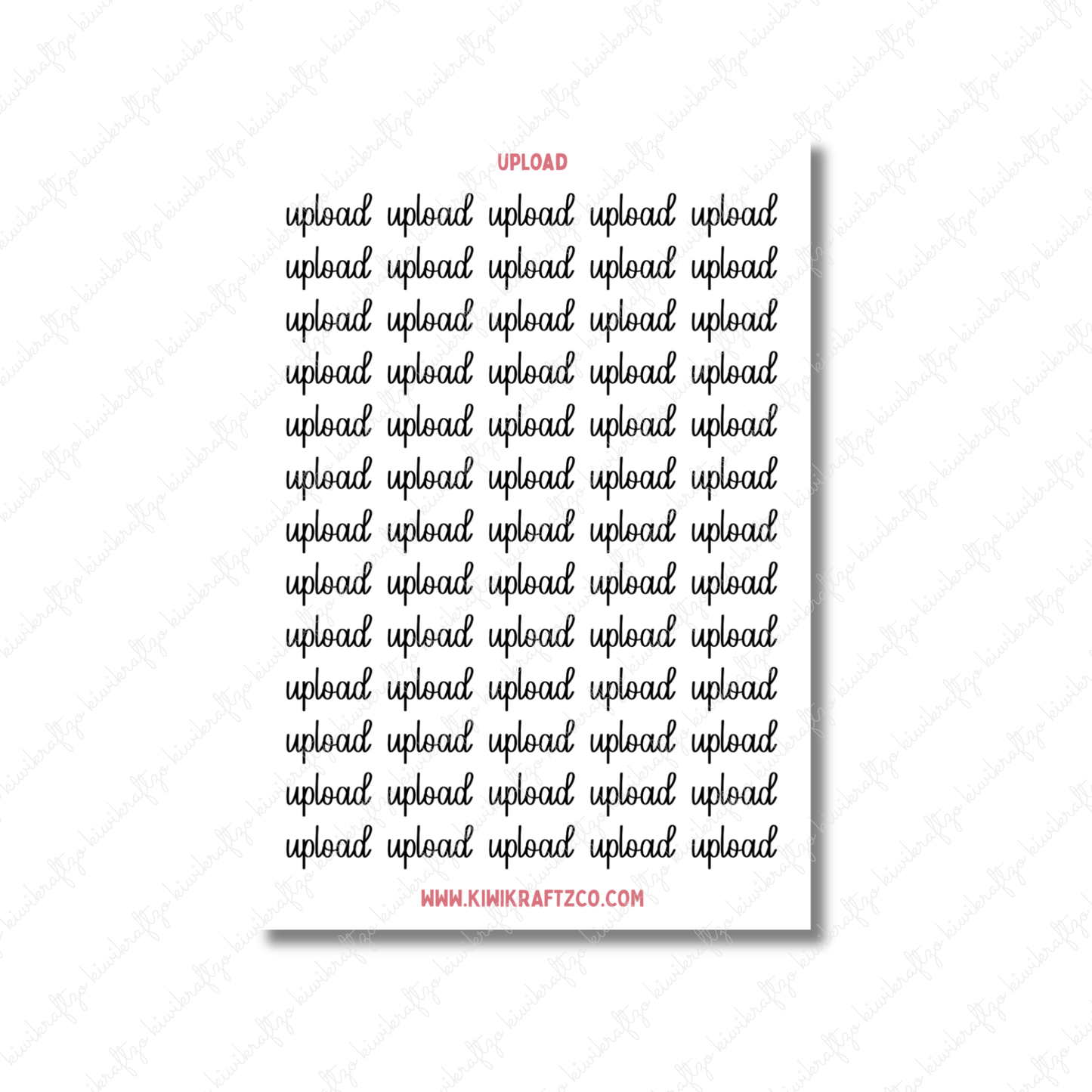Upload Stickers