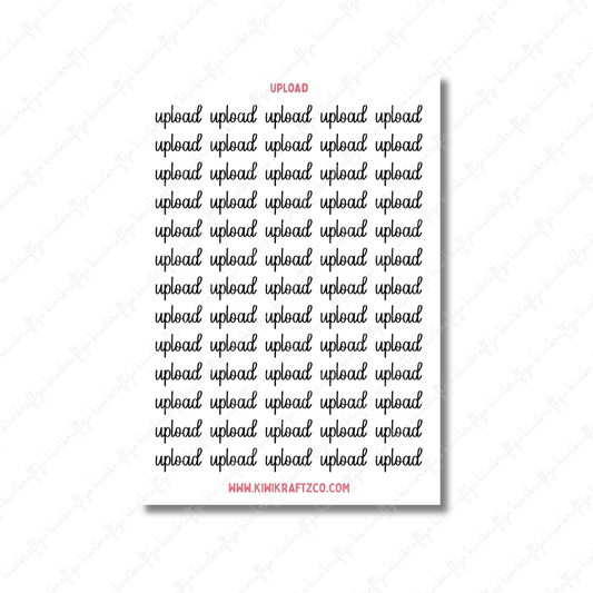 Upload Stickers