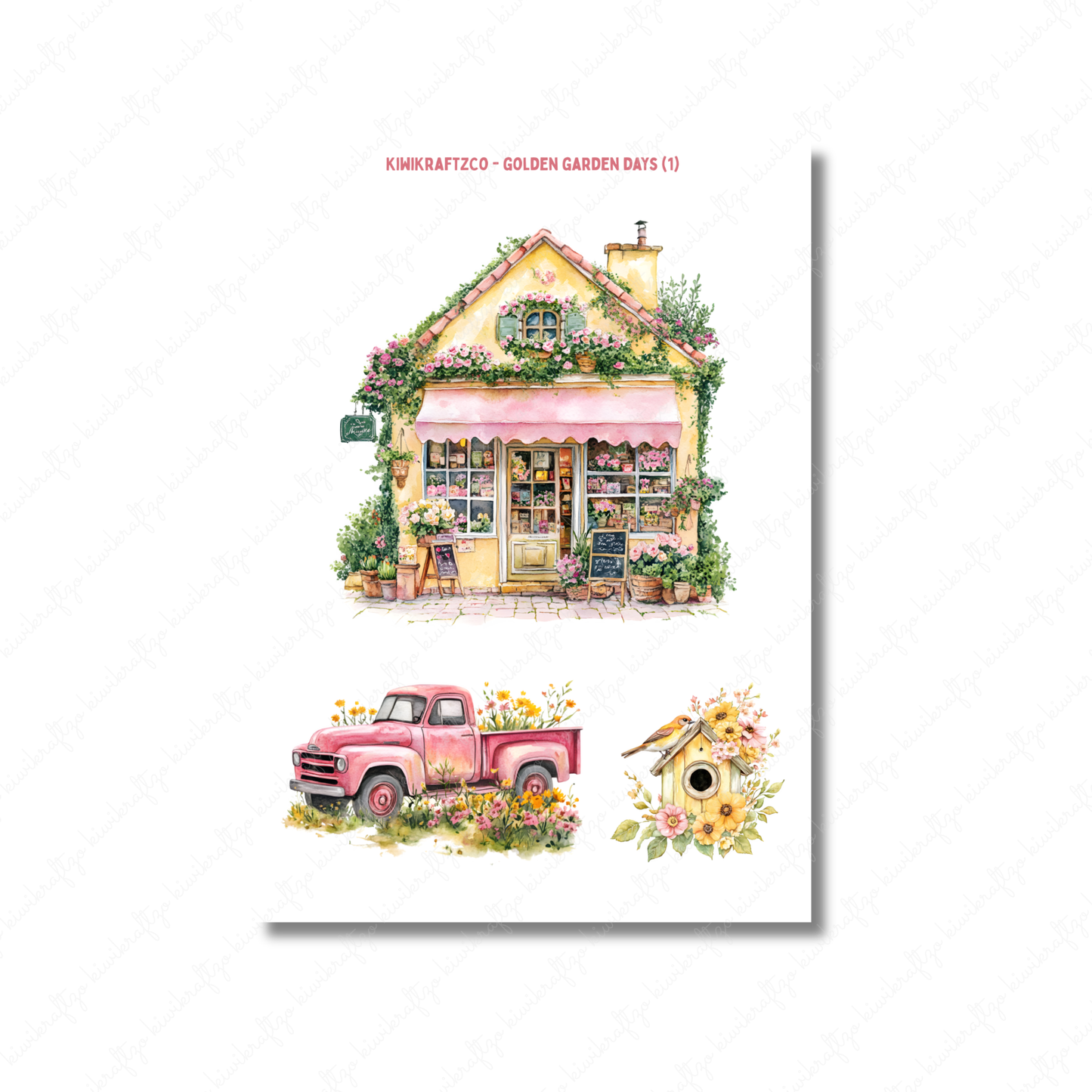 Golden Garden Days DIGITAL Bundle