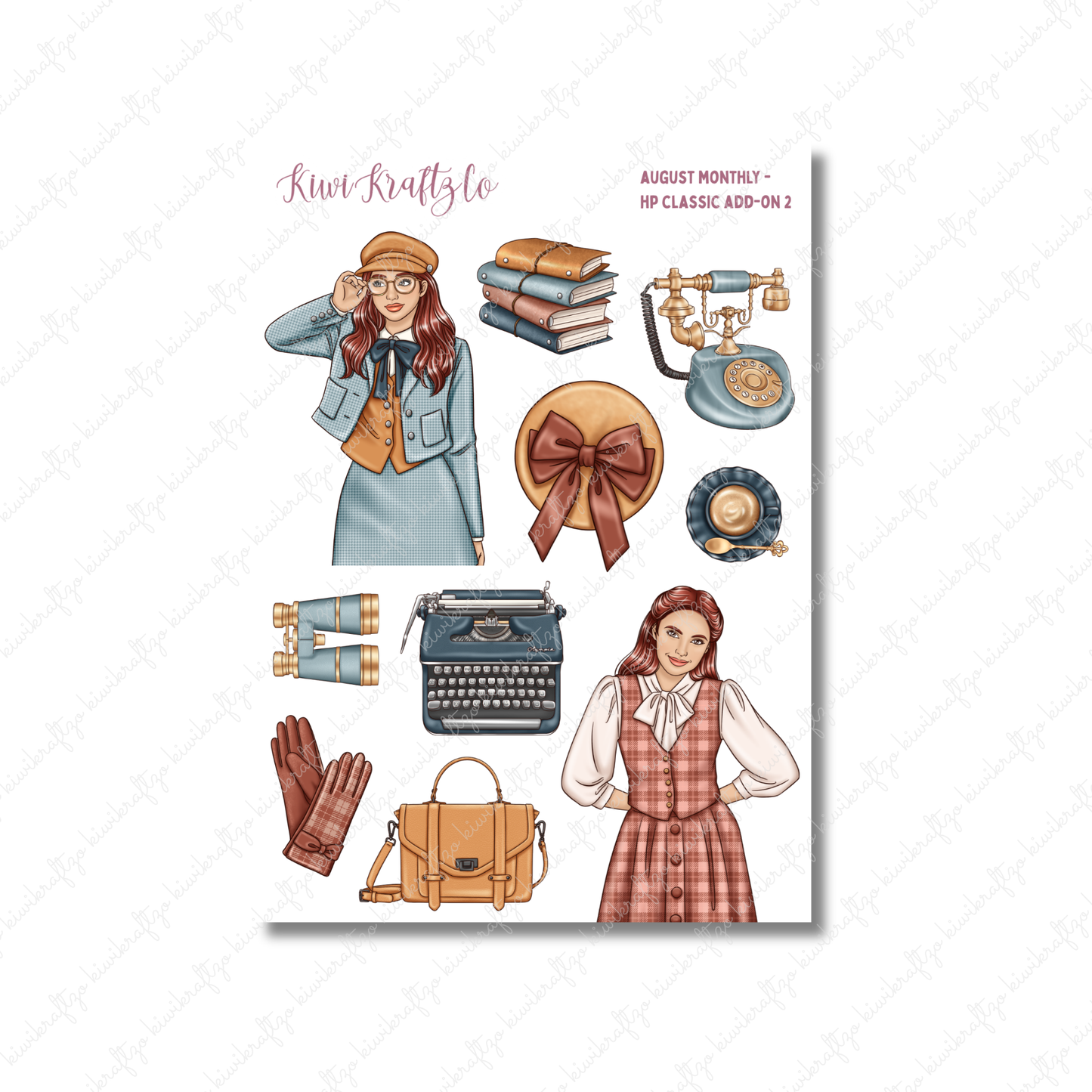 August Monthly Kit - HP Classic