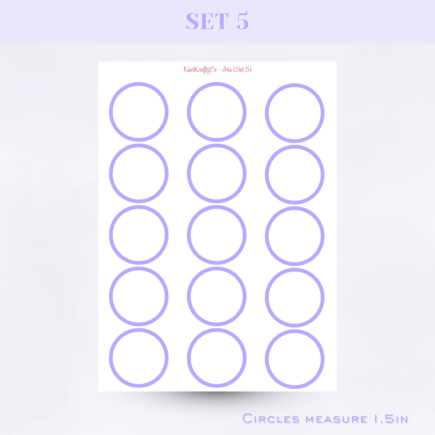 Pastel Functional Shapes - Iris