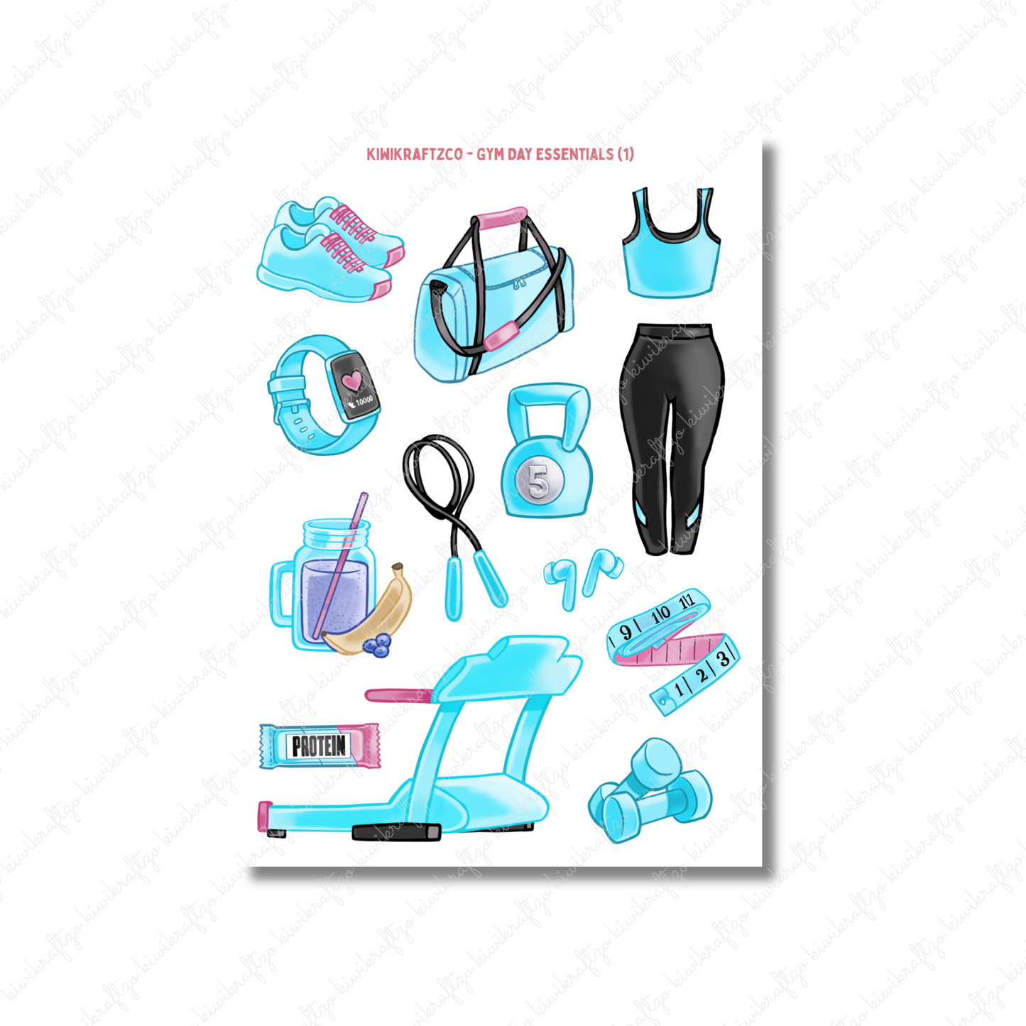 Gym Day Essentials DIGITAL Bundle