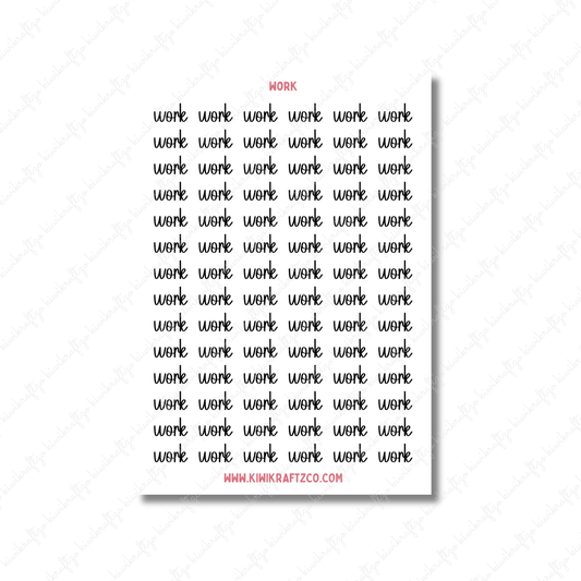 Work Stickers