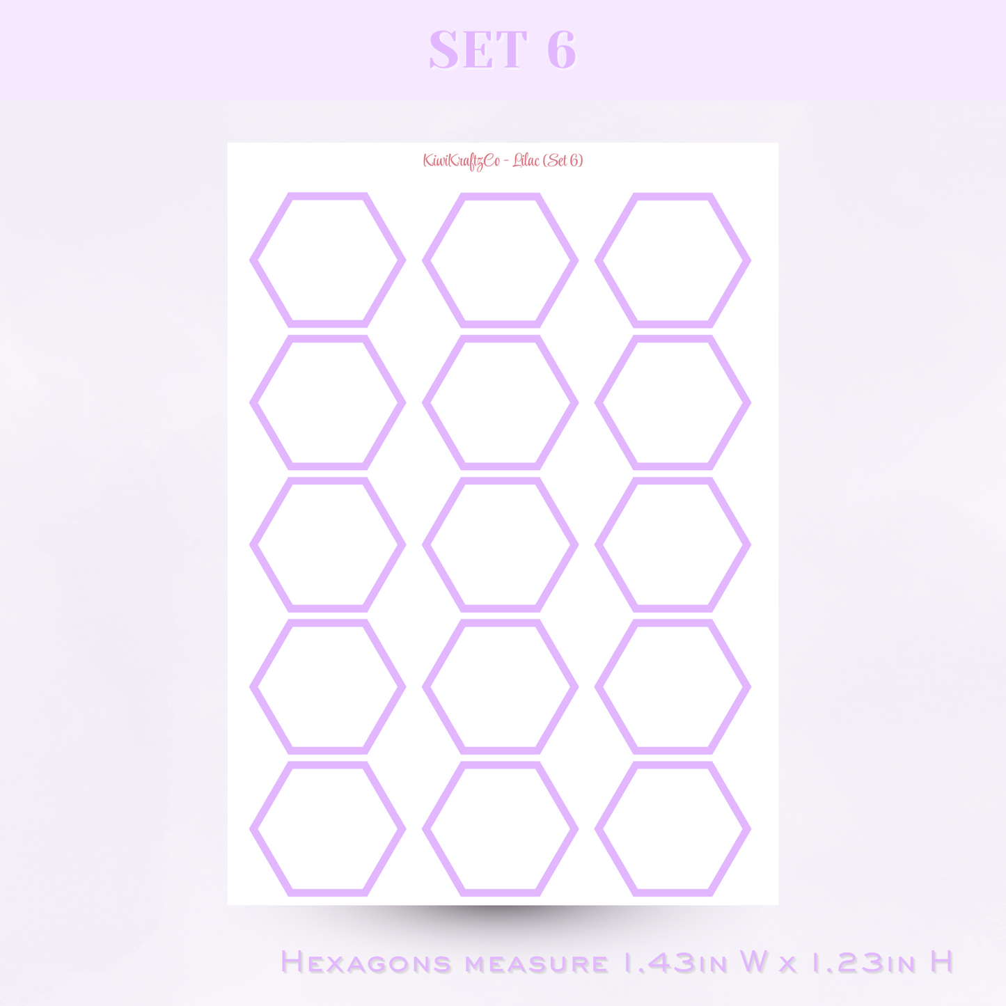 Pastel Functional Shapes - Lilac