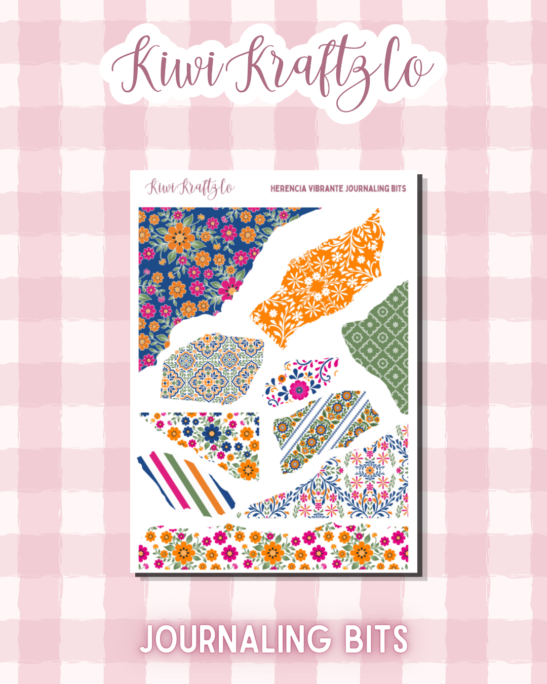Herencia Vibrante Bits & Washi