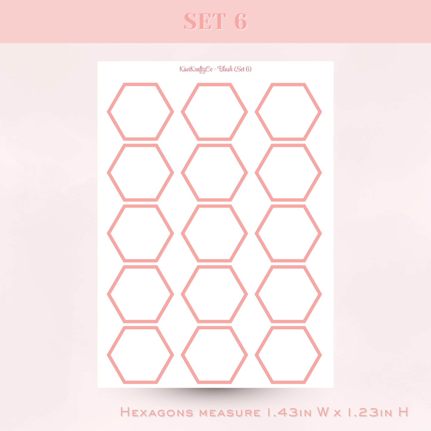 Pastel Functional Shapes - Blush