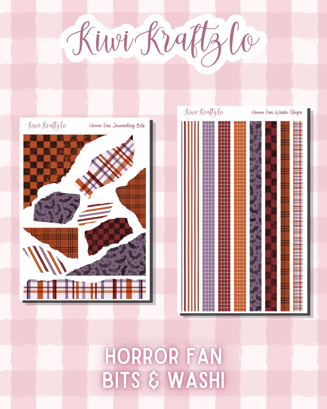 Horror Fan Bits & Washi