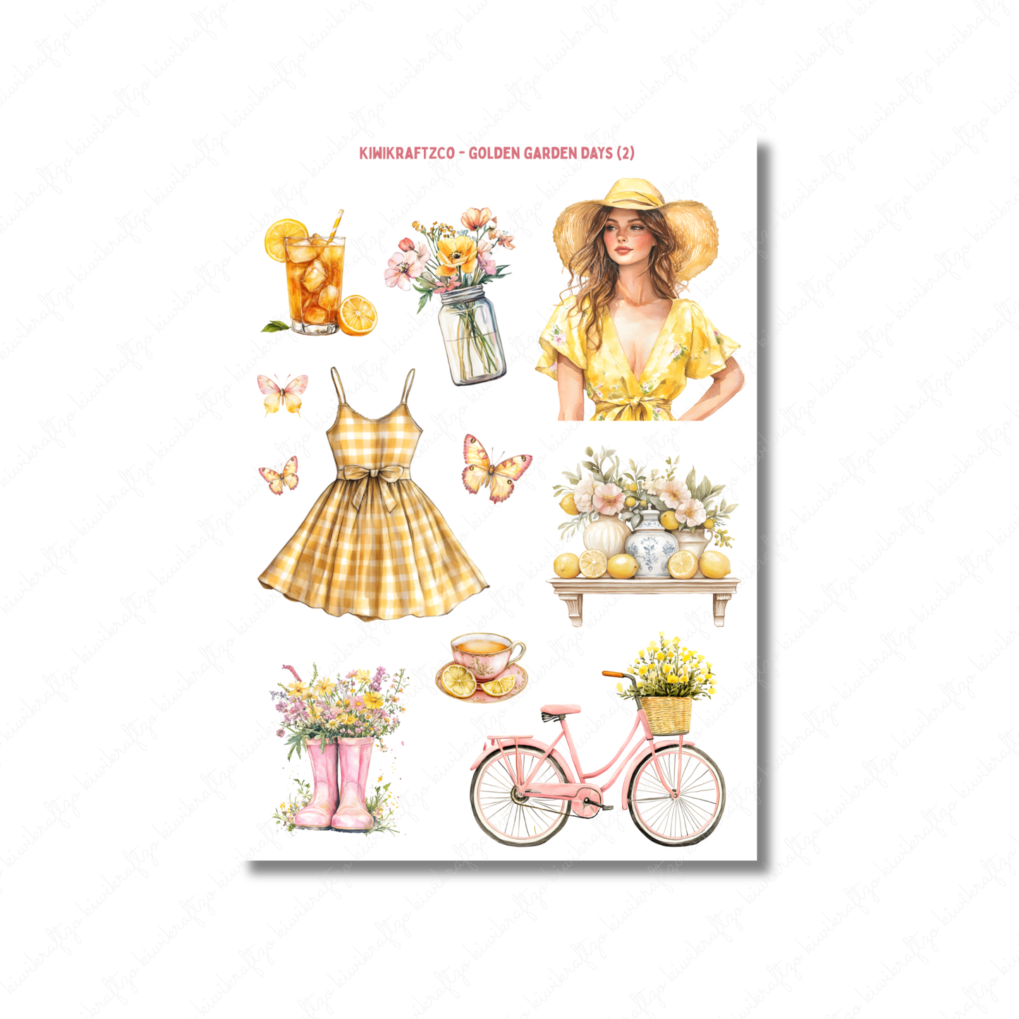 Golden Garden Days DIGITAL Bundle