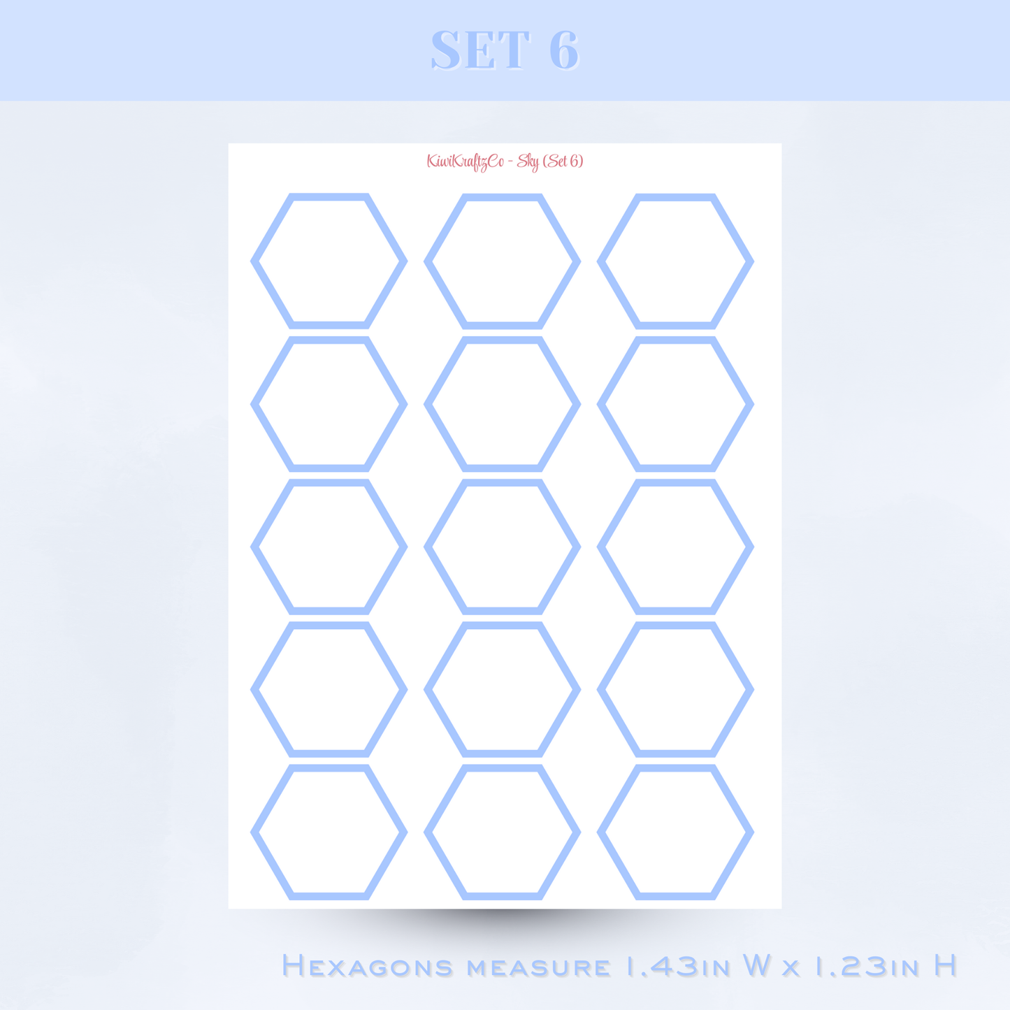 Pastel Functional Shapes - Sky