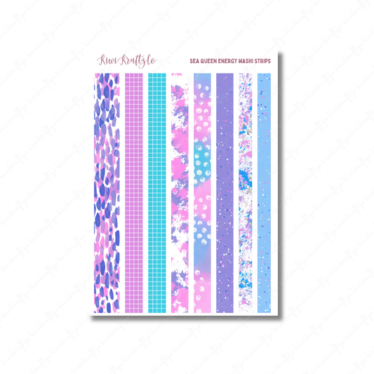 Sea Queen Energy Washi Strips