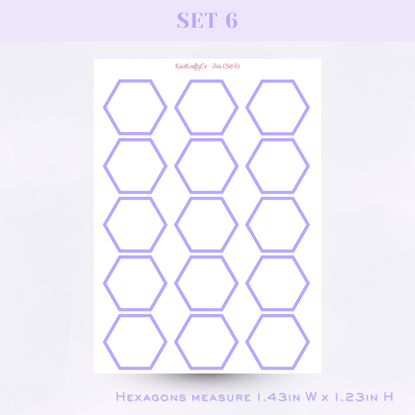 Pastel Functional Shapes - Iris