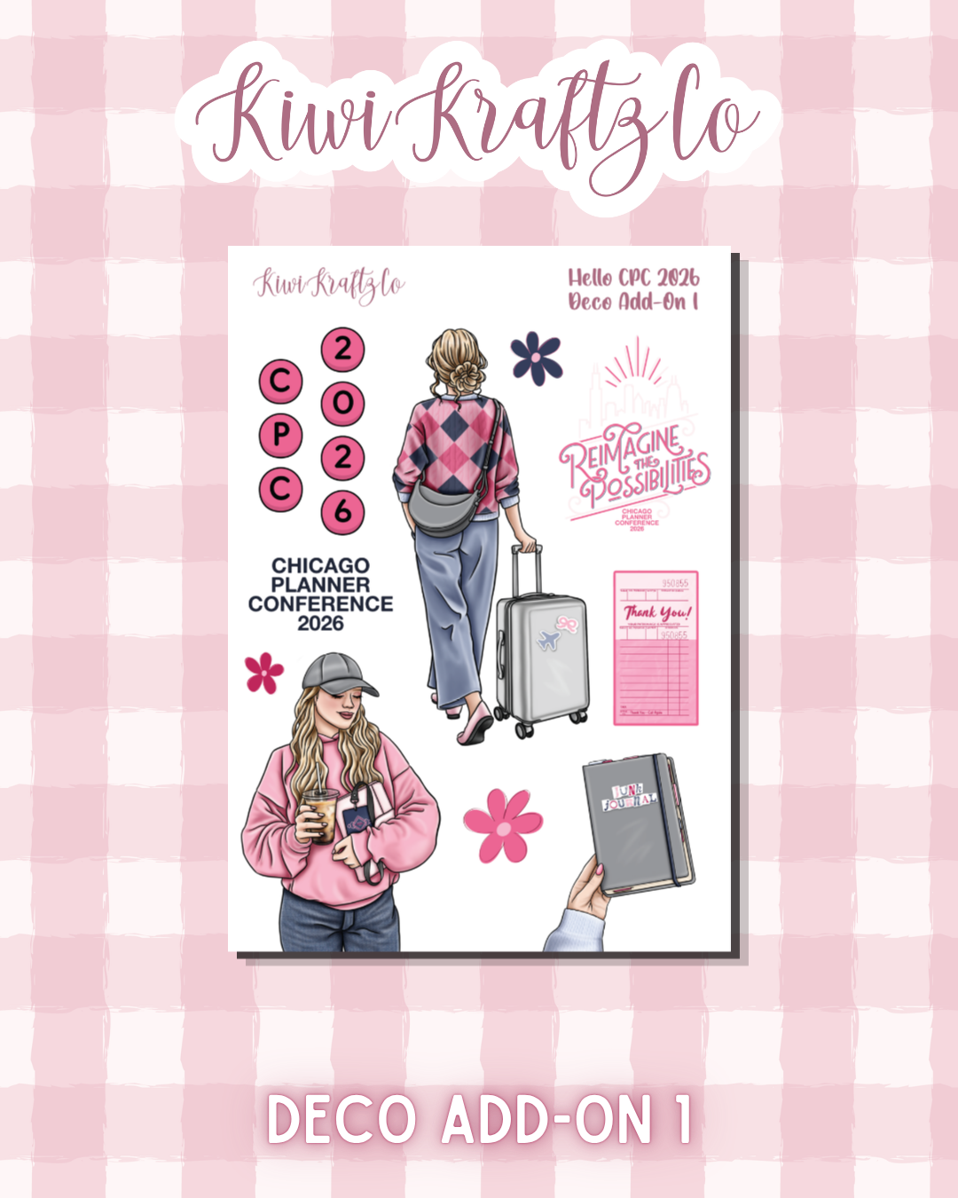 Hello CPC 2026 PHYSICAL Sticker Kit - Petite Size