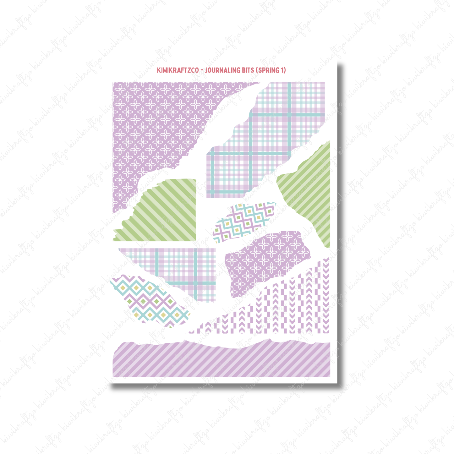 Spring Journaling Bits
