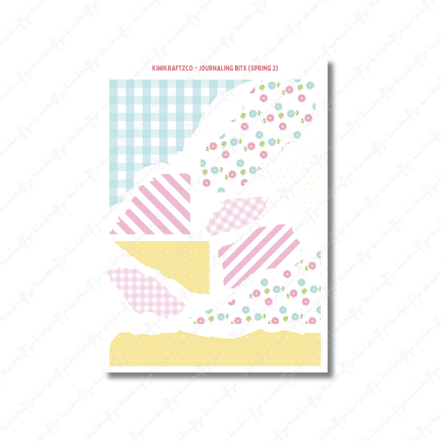 Spring Journaling Bits