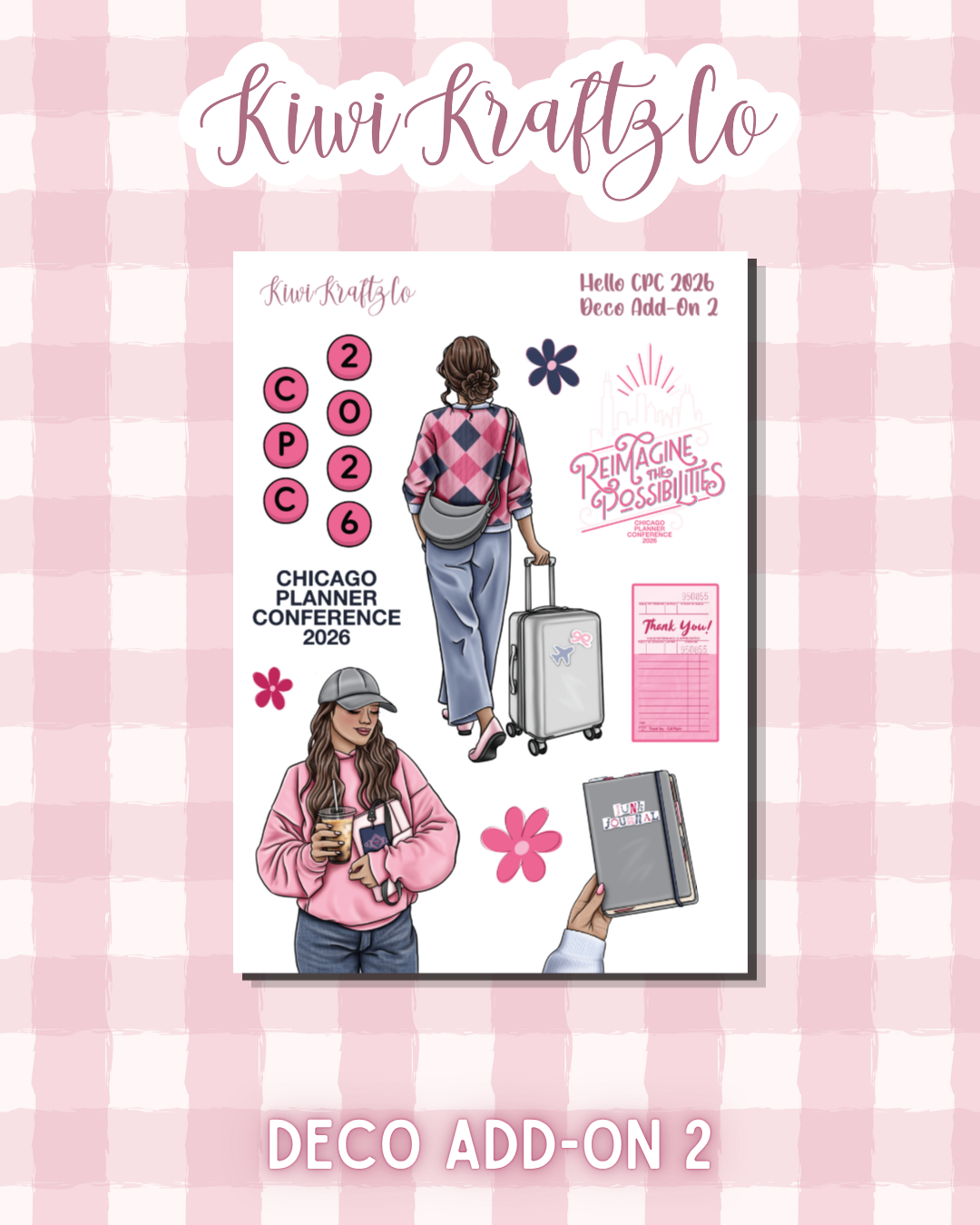 Hello CPC 2026 PHYSICAL Sticker Kit - Petite Size