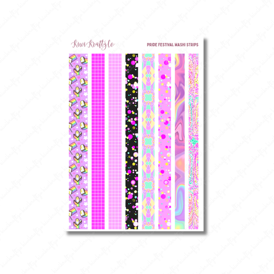Pride Festival Washi Strips