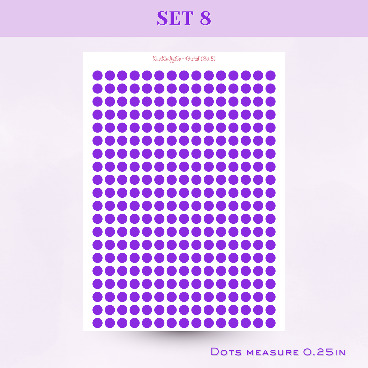Classic Rainbow Functional Shapes - Orchid