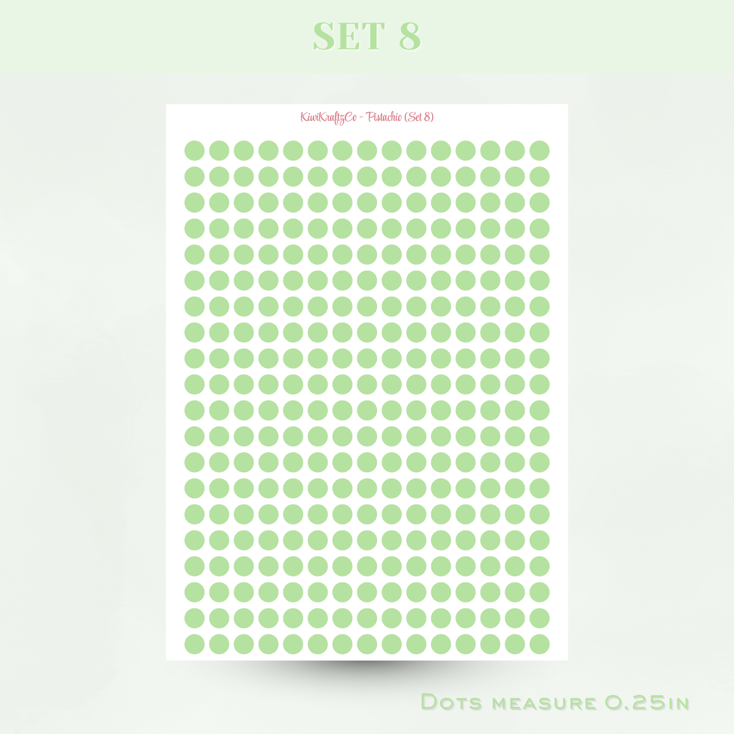 Pastel Functional Shapes - Pistachio