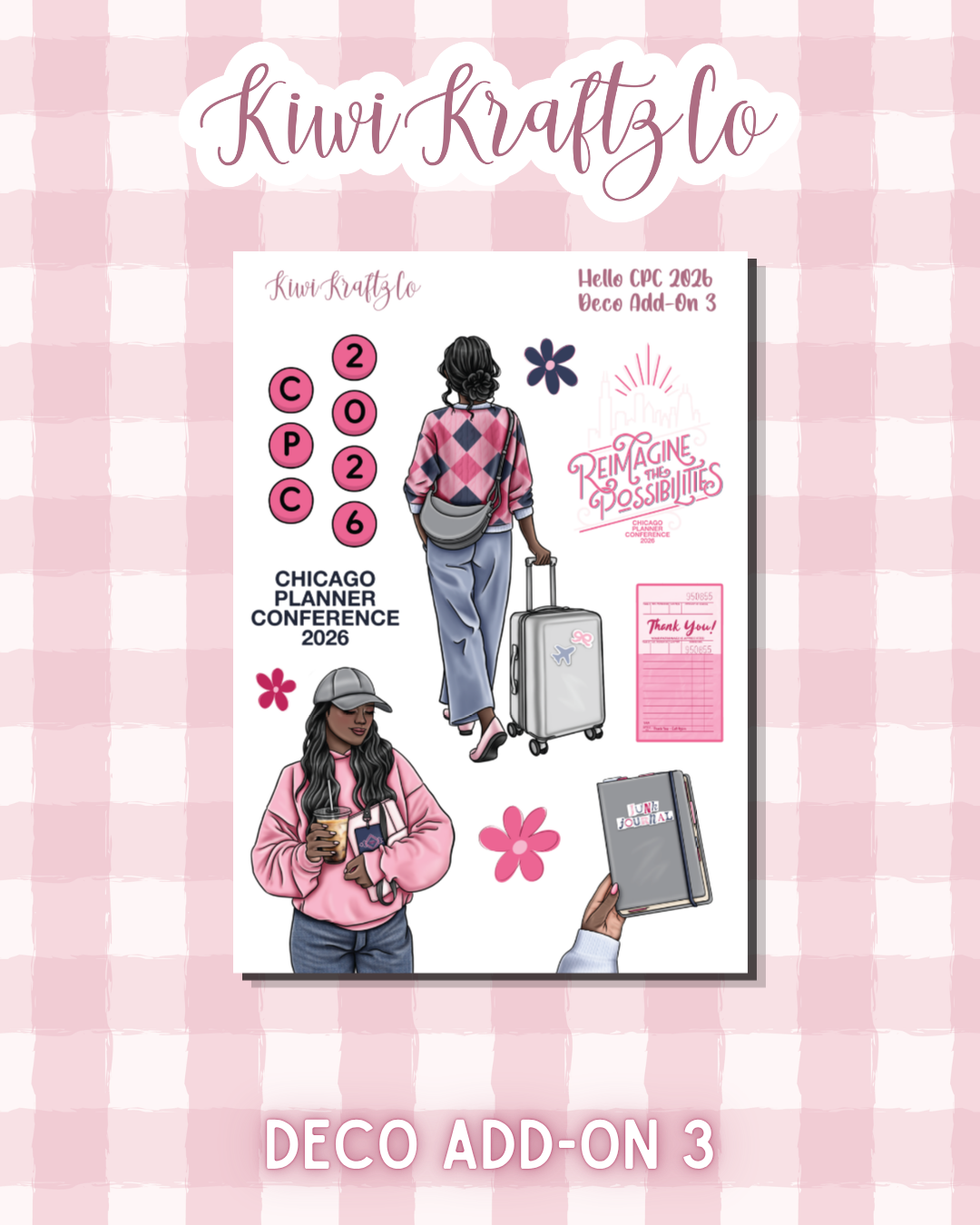 Hello CPC 2026 PHYSICAL Sticker Kit - Petite Size