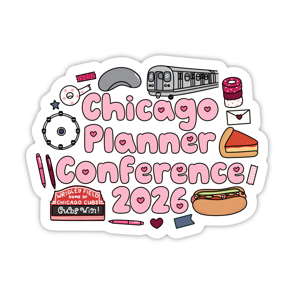 CPC 2026 Die Cut Stickers
