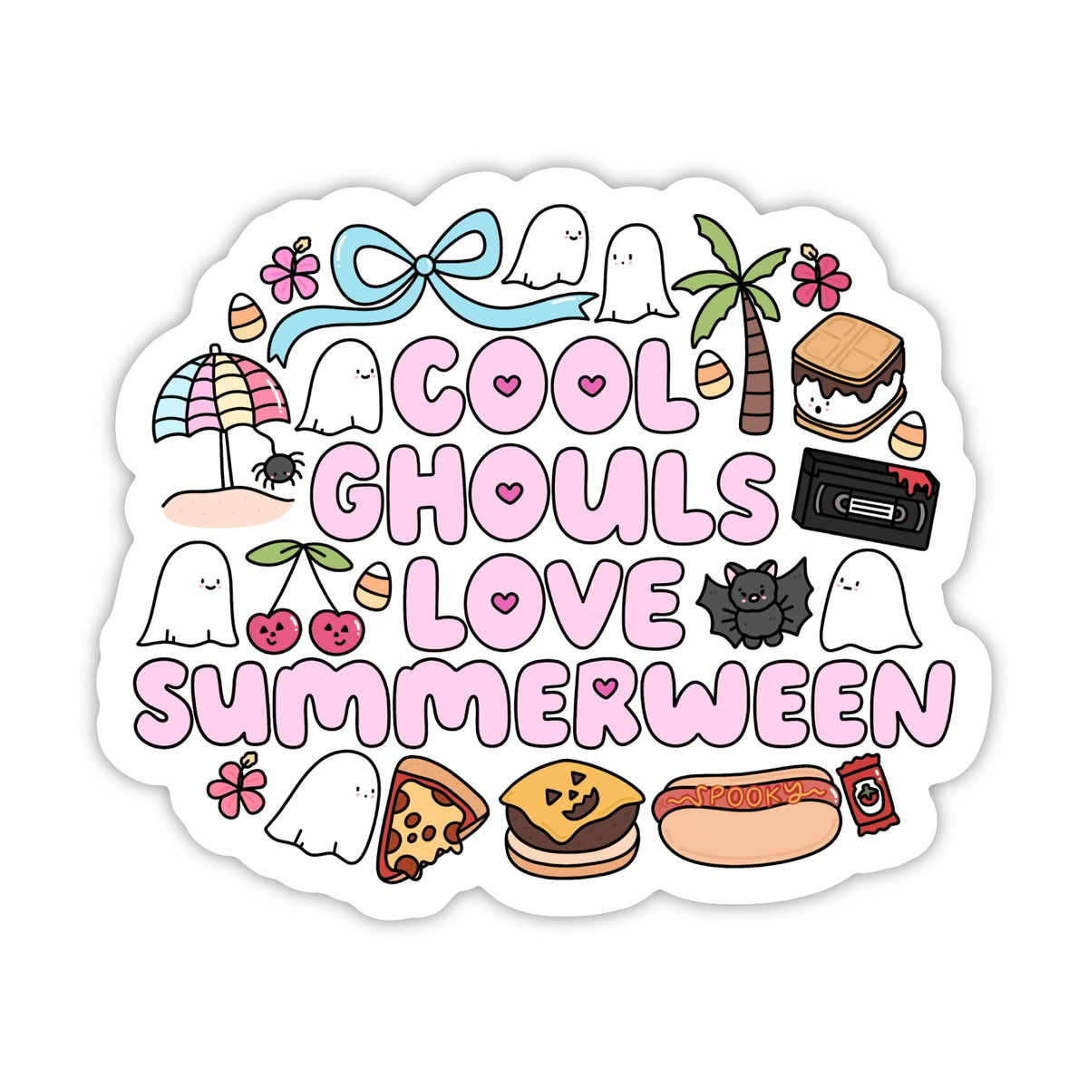 Die Cut Sticker - Cool Ghouls