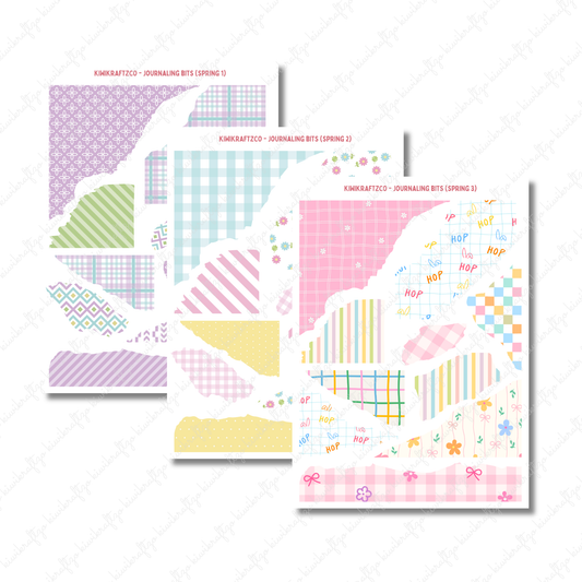 Spring Journaling Bits