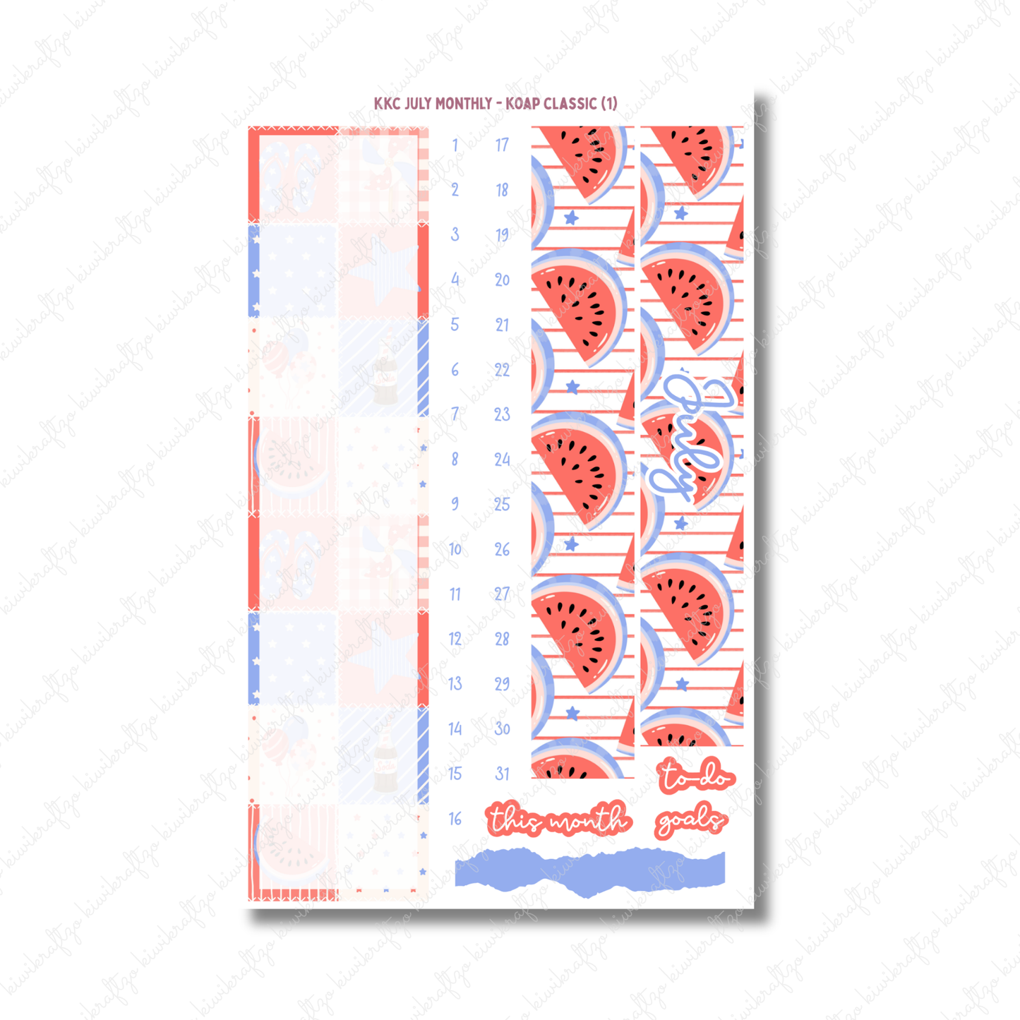 July Monthly Kit - KOAP Classic