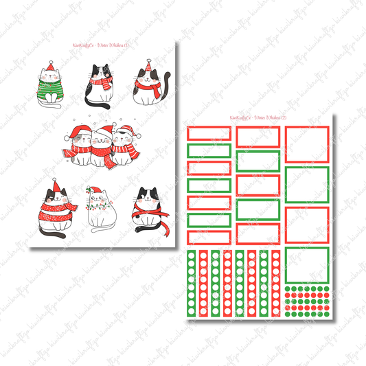 Winter Whiskers DIGITAL Bundle